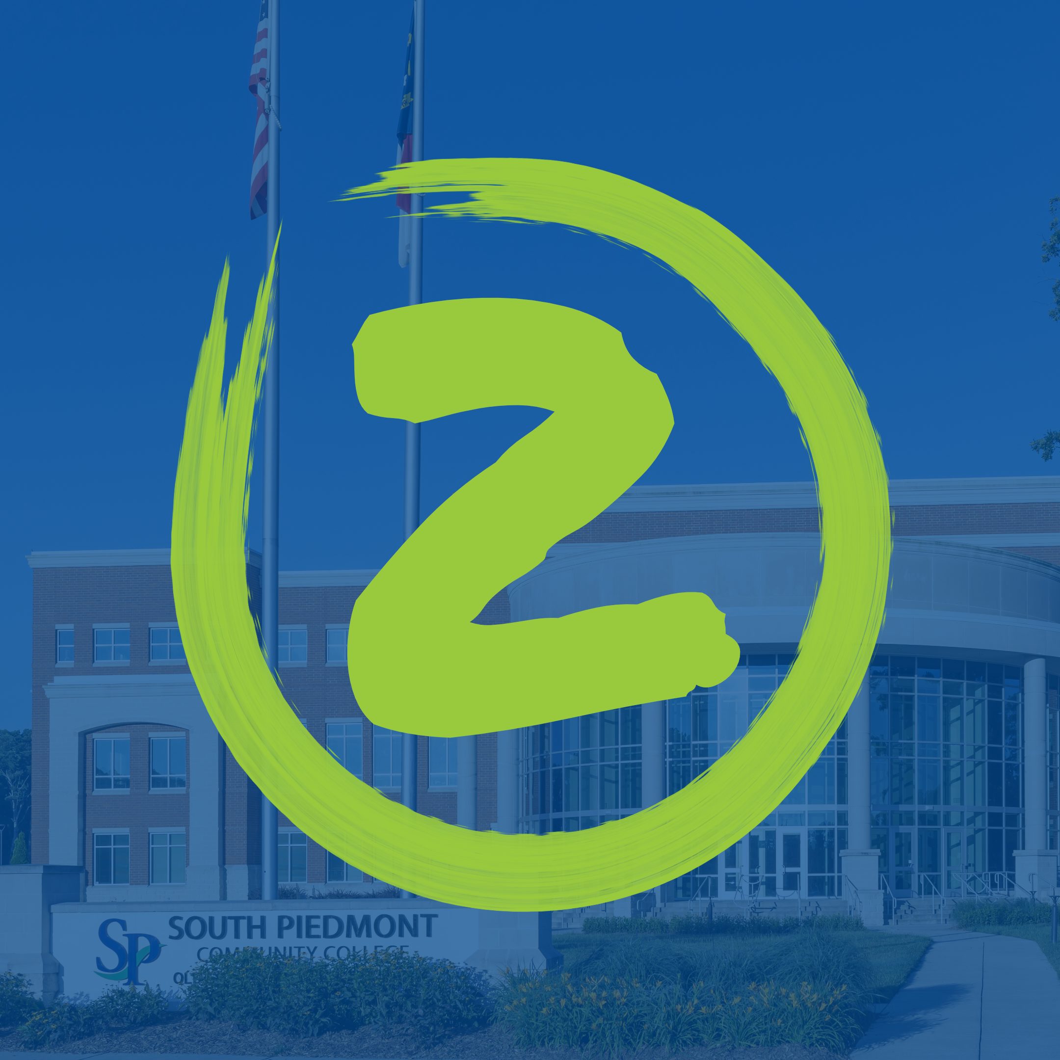 Graphic image of a number2 in a circle.